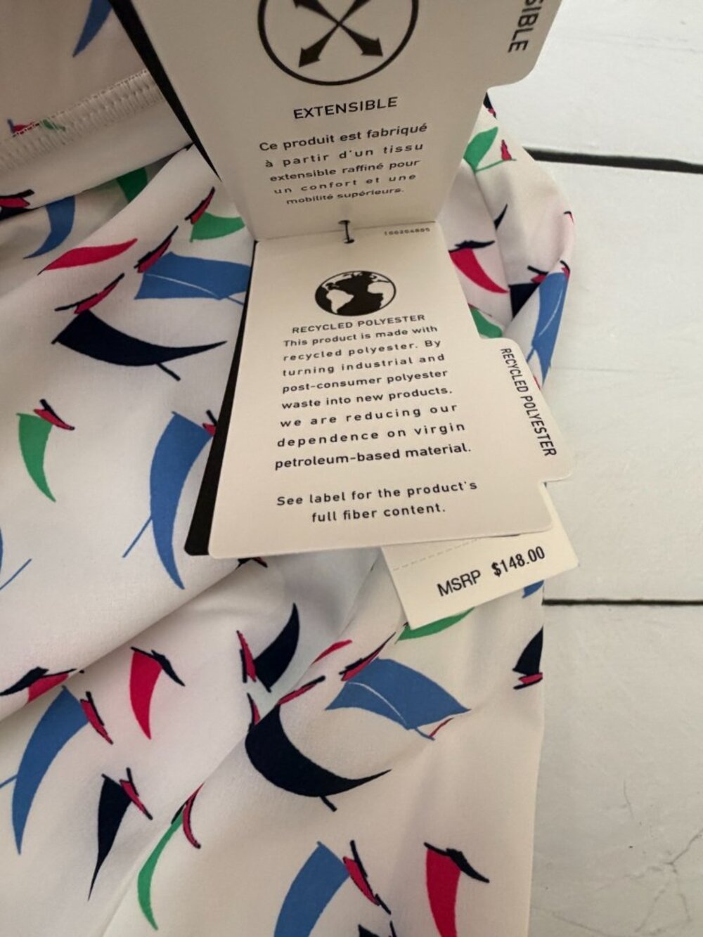 NWT RLX Ralph Lauren Sailboat Print Golf Skort Women XL Water Repellent - Picture 13 of 16